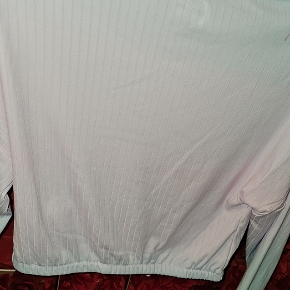 Sugar & Jade NWT Pastel Ombre Long Sleeve Top Tie Waist Size Small (8) - Picture 6 of 6